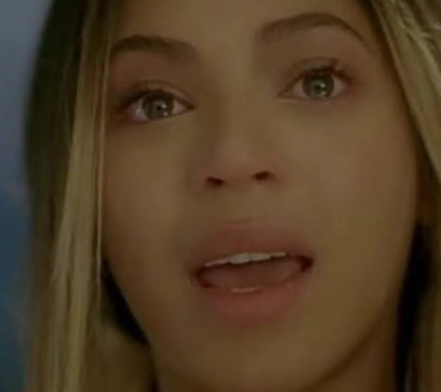 A still from Beyonce's Ring the Alarm (2006) music video