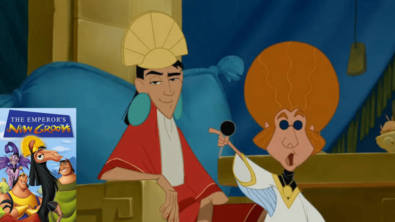 A still from the Emperors New Groove (2000)