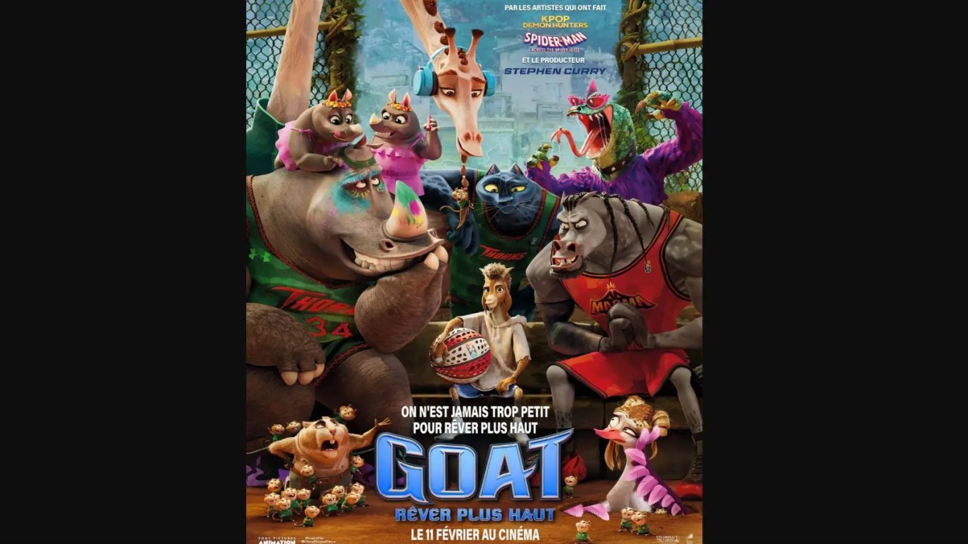 A still from "GOAT" (2026)