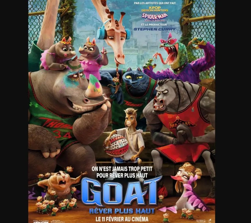 A still from "GOAT" (2026)