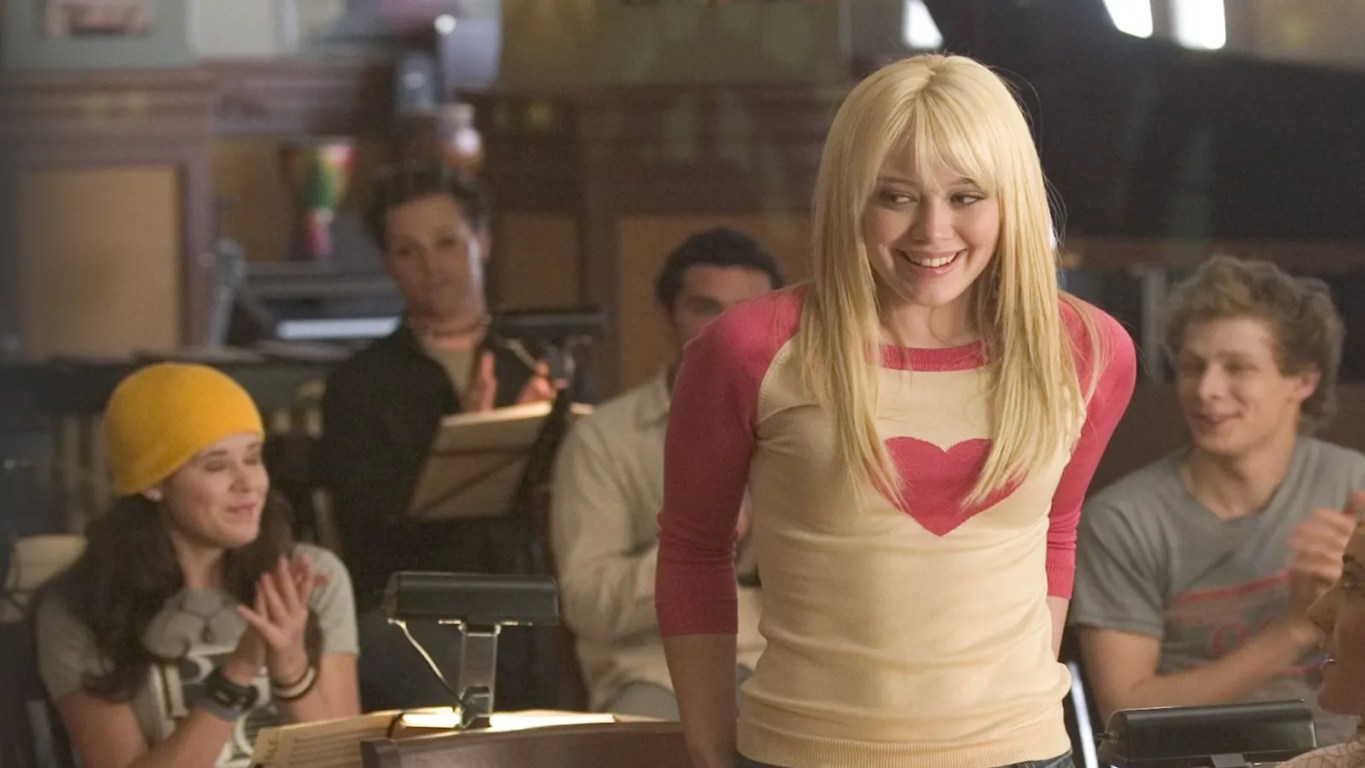 A still from Hilary Duff's Raise Your Voice (2004)
