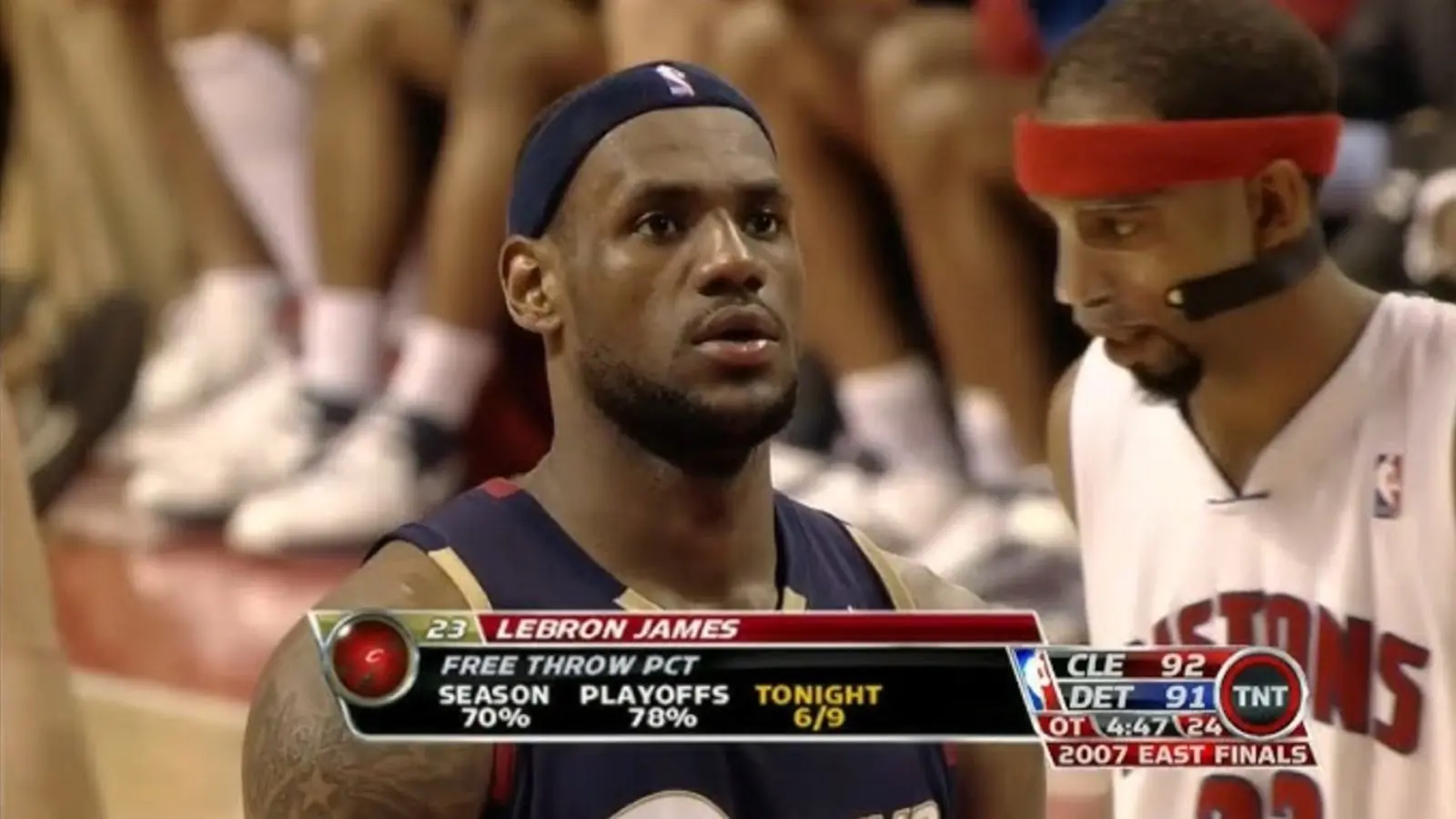 [THE FILES]: LeBron James — 2007 Eastern Conference Finals Game 5 vs. Pistons