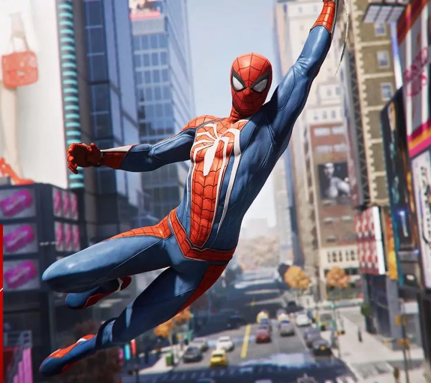 A still from Marvel's Spider-Man (2018)