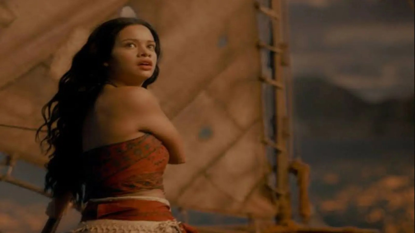 Still from Moana live action remake (2026)