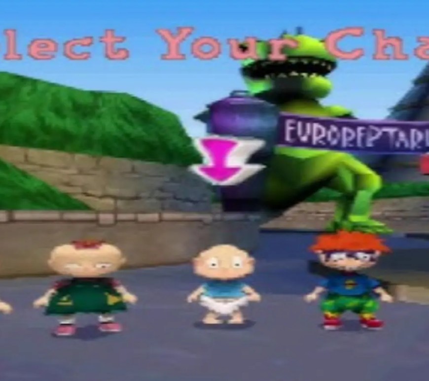 A still from Rugrats in Paris: The Video Game