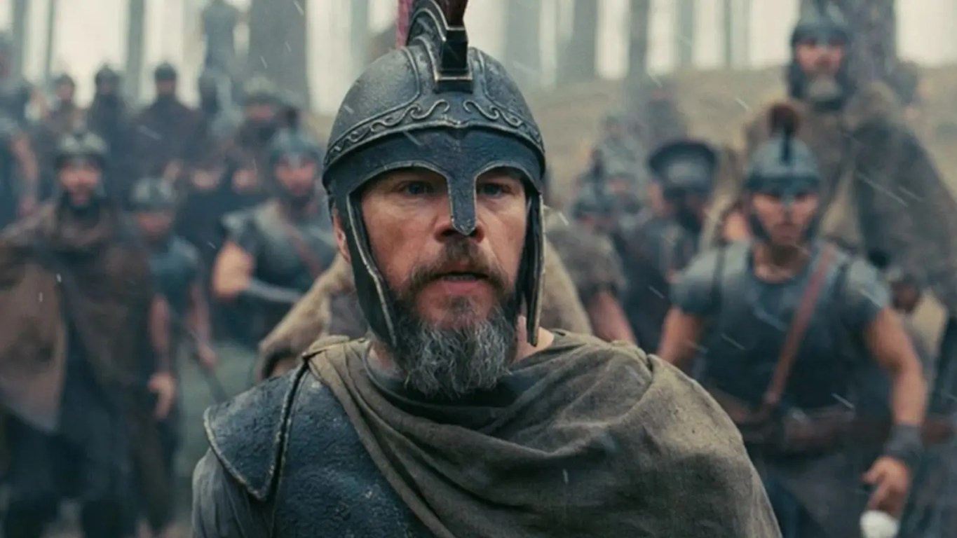 A still of Matt Damon from 'The Odyssey' (2026)