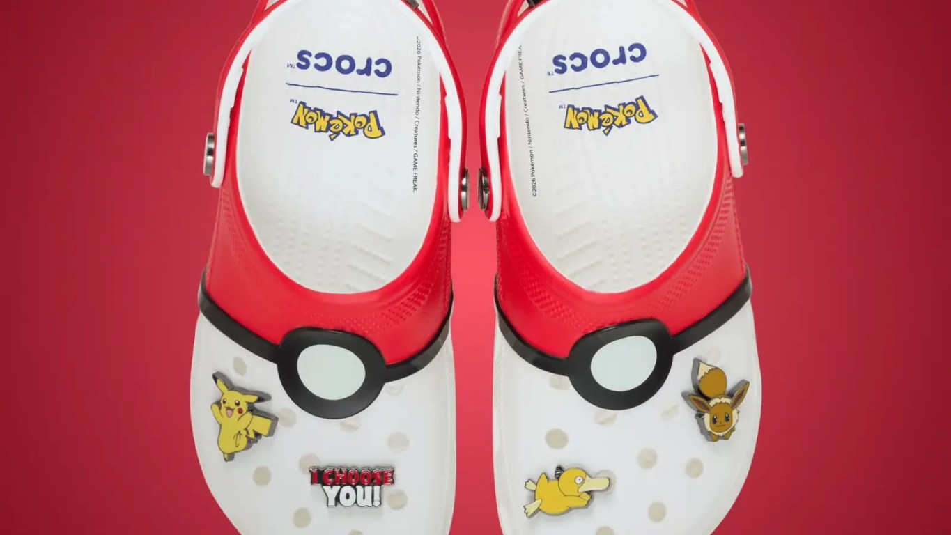 The Pokémon Crocs collab
