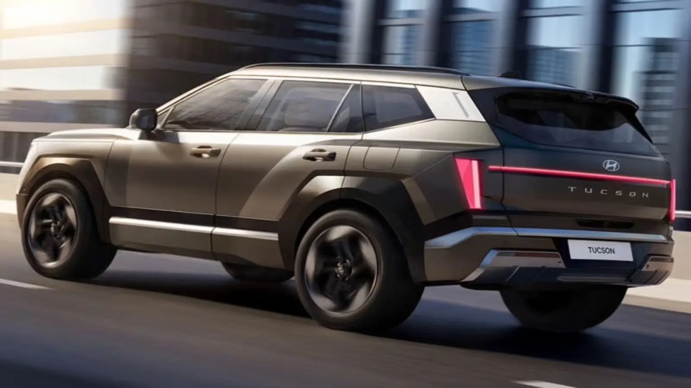 A closer look at the exterior of the Hyundai
