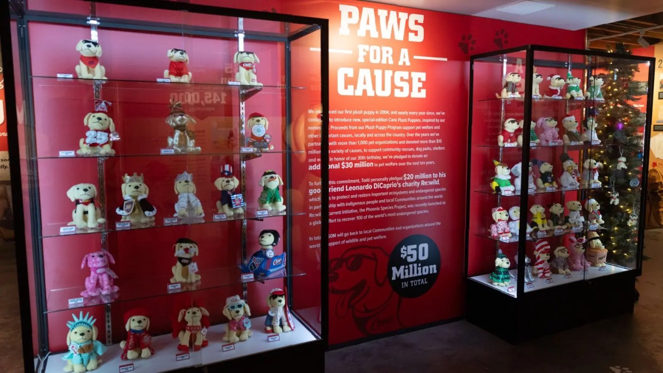 A look at the Raising Canes museum