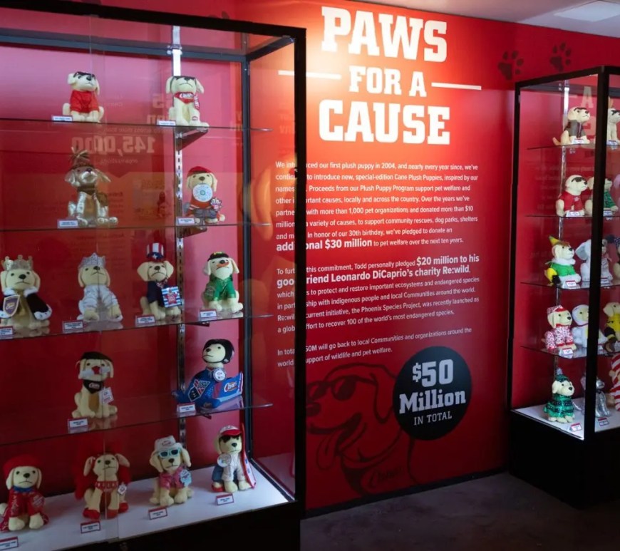 A look at the Raising Canes museum