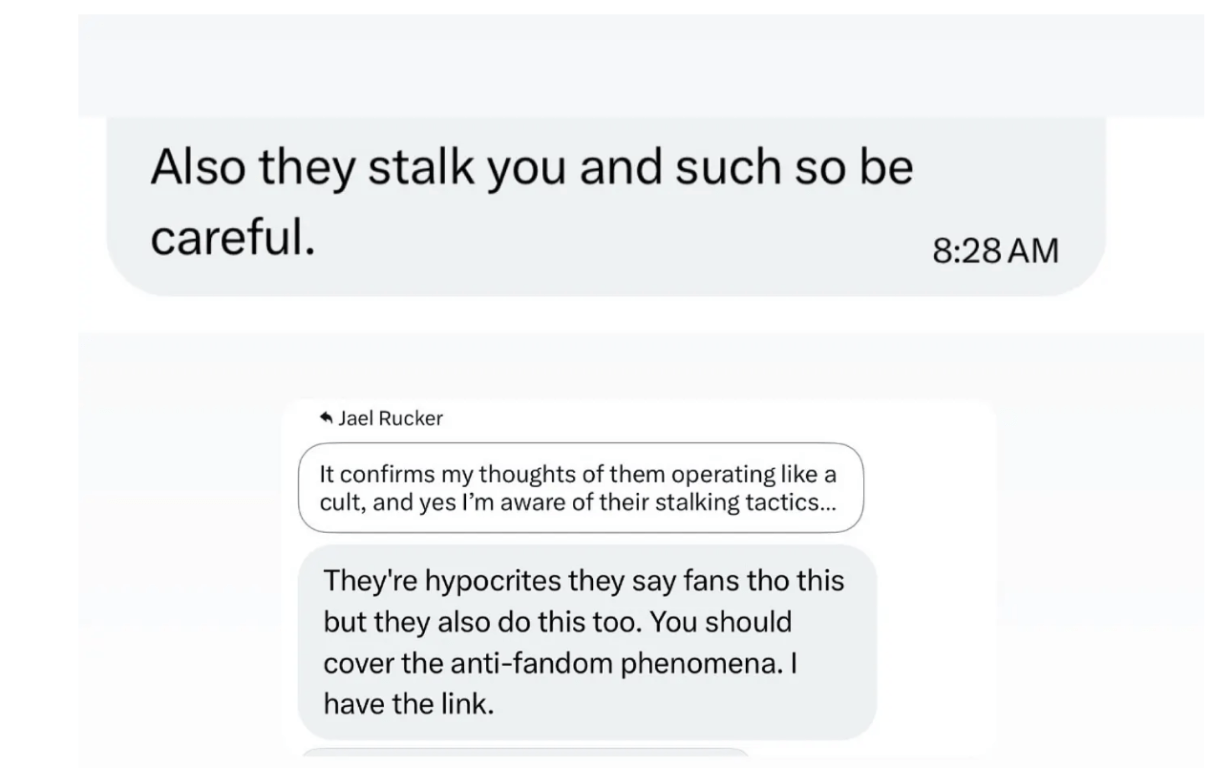 Stalking screenshot