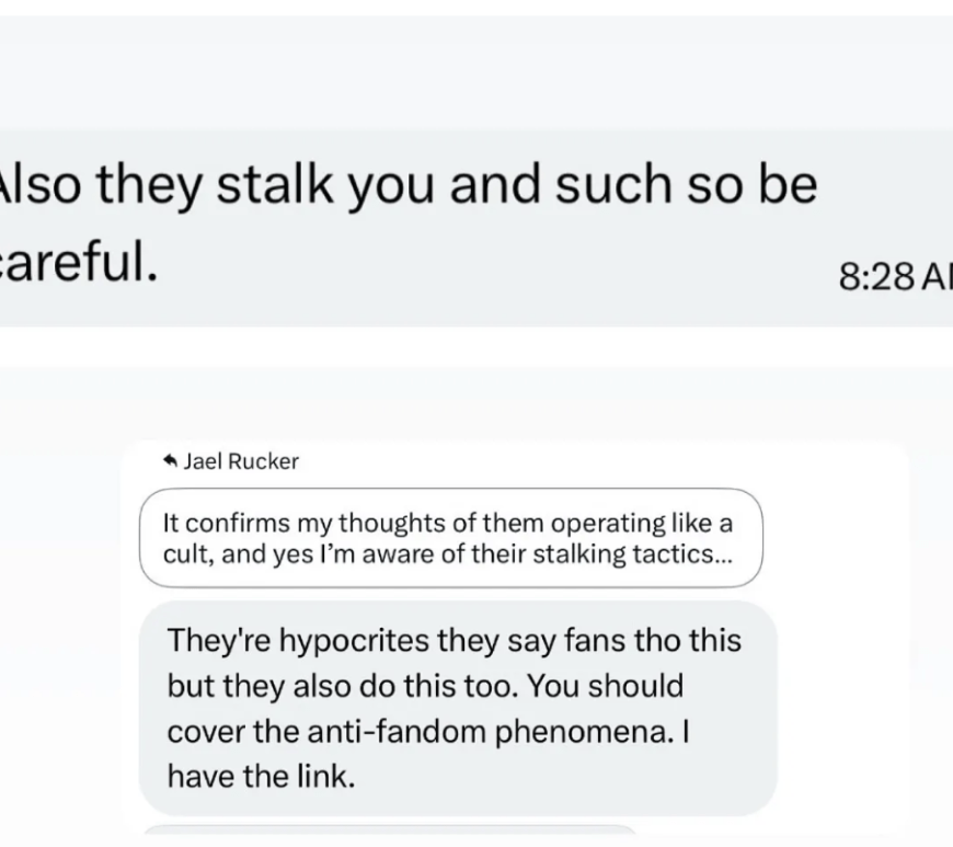 Stalking screenshot