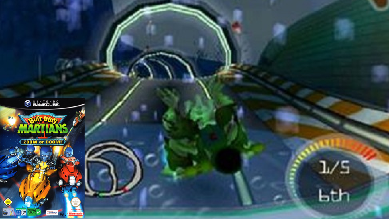 A still from Butt Ugly Martians Doom: and Gloom Game