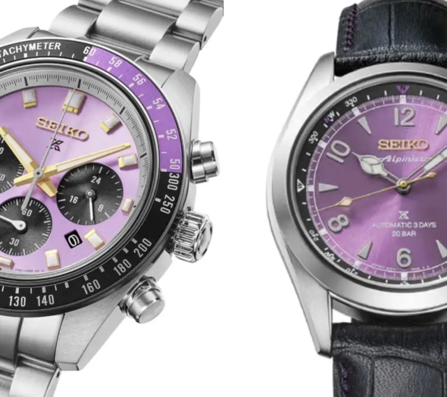 A still of the Seiko Purple collection (2006)