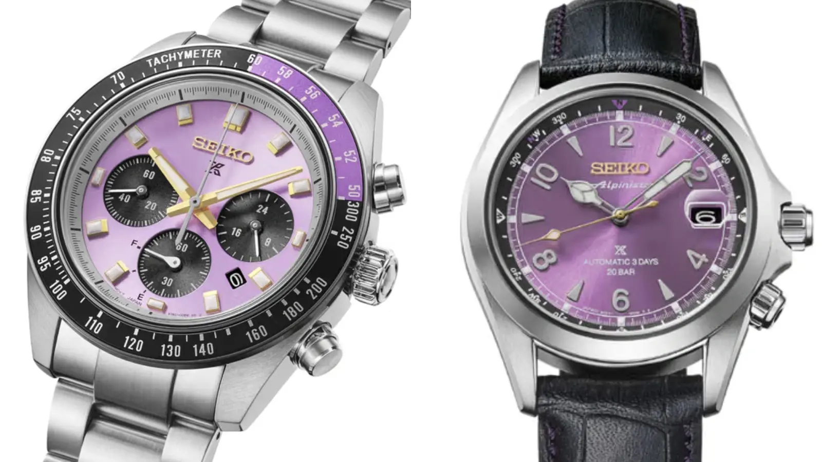 Seiko Takes 6 of Its Most Popular Watch Models and Gives Them an ‘Edo Purple’ Overhaul