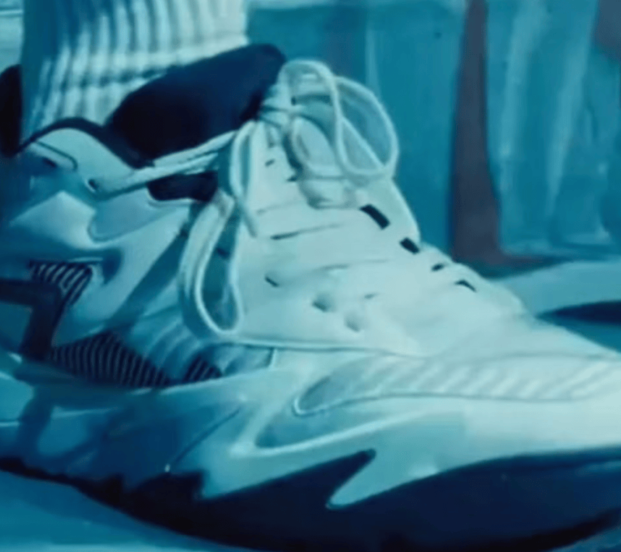 A look at the J.Cole dreamer sneaker in blue