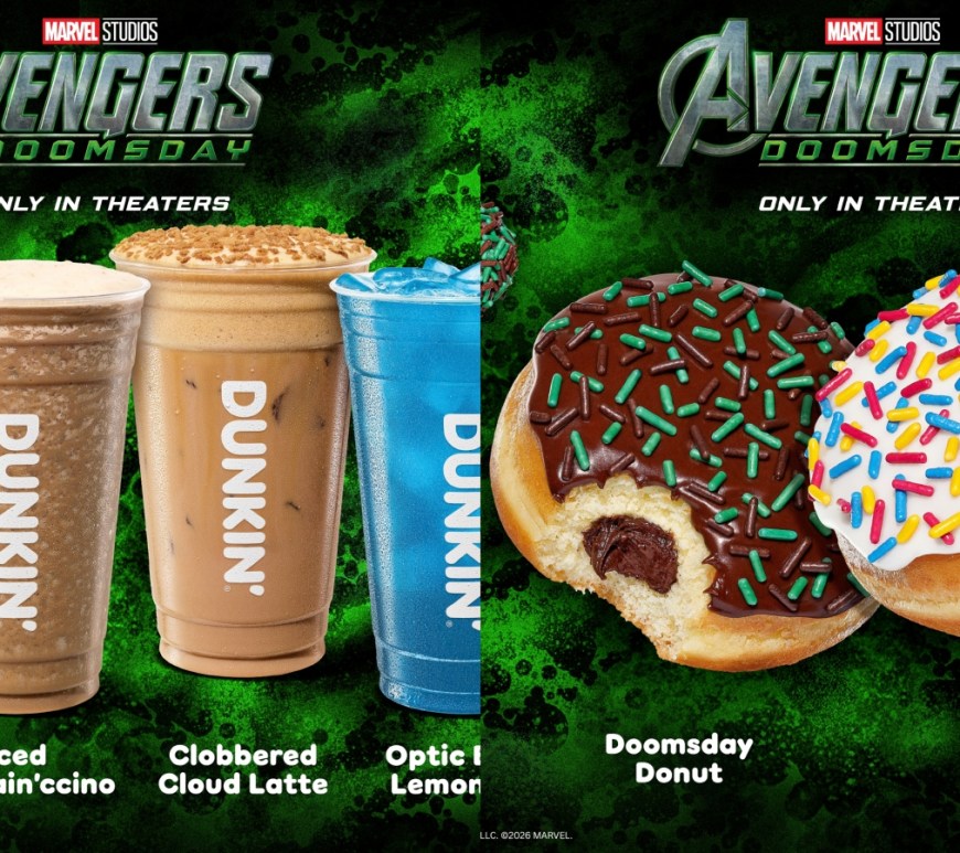 A still from Marvel Avengers Doomsday x Dunkin